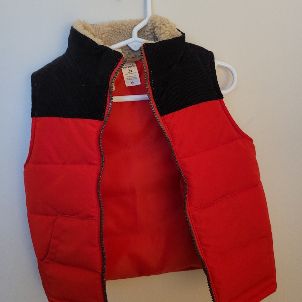 Boys 3t winter vest